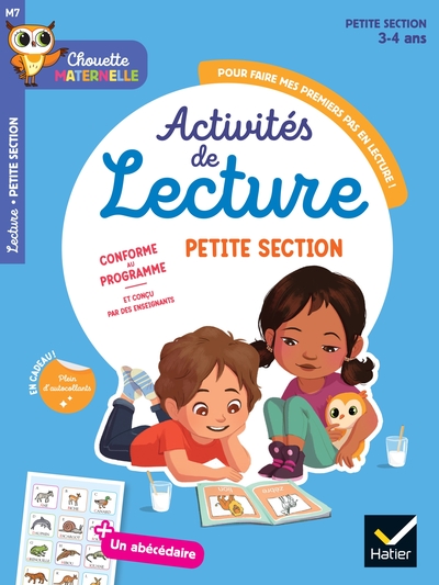 CHOUETTE MATERNELLE - ACTIVITES DE LECTURE PETITE SECTION - 3 ANS