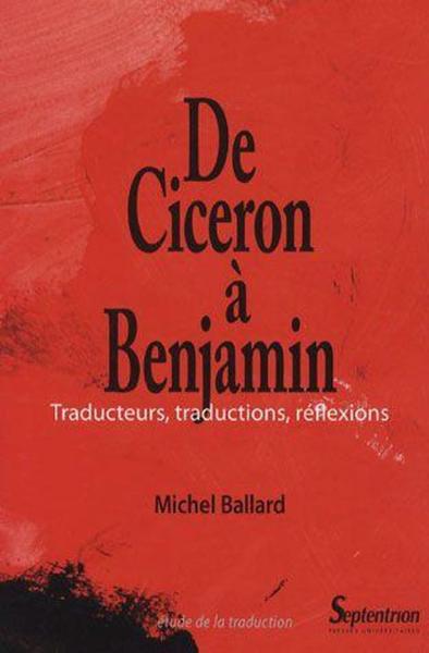 DE CICERON A BENJAMIN