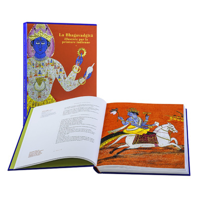 BHAGAVADGITA ILLUSTREE PAR LA PEINTURE INDIENNE (LA)