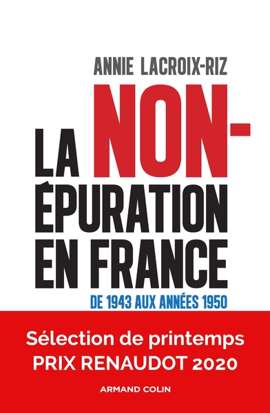 NON-EPURATION EN FRANCE - DE 1943 AUX ANNEES 1950