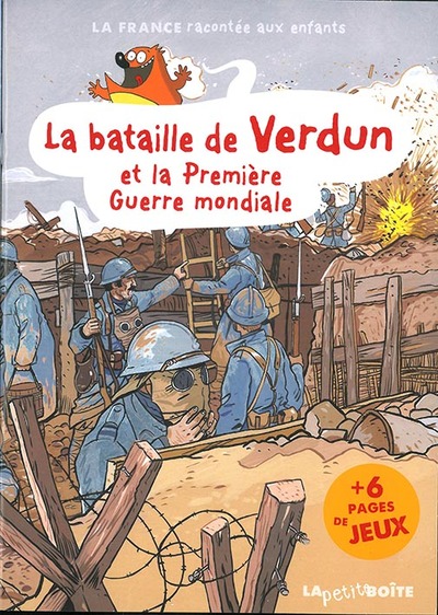 BATAILLE DE VERDUN ET 1ERE GUERRE MONDIALE 6 PAGES DE JEUX