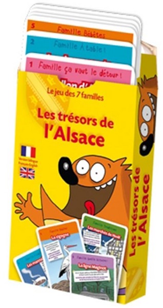 JEU DE 7 FAMILLES - TRESORS DE L´ALSACE