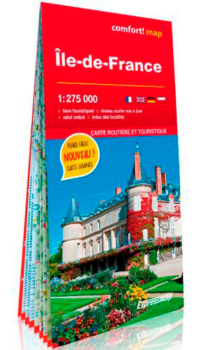 ILE-DE-FRANCE 1/275.000 (COMFORT !MAP)