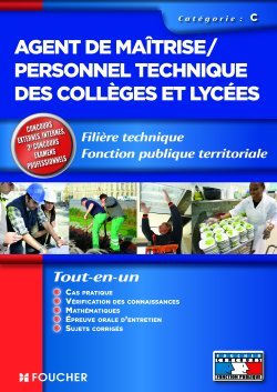 AGENT DE MAITRISE/PERSONNEL TECHNIQUE DES COLLEGES ET LYCEES