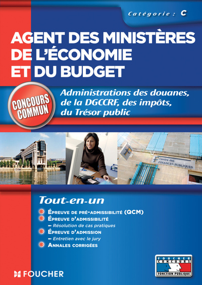 AGENT DES MINISTERES DE L´ECONOMIE ET DU BUDGET CATEGORIE C