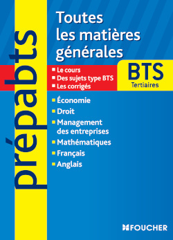 TOUTES LES MATIERES GENERALES BTS TERTIAIRES