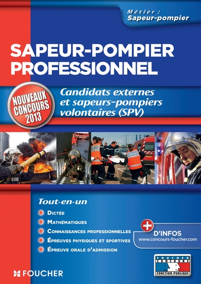 SAPEUR - POMPIER PROFESSIONNEL NOUVEAUX CONCOURS 2013