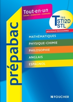 PREPABAC - TOUTES LES MATIERES GENERALES - TERMINALES STI2D - STL - N 14