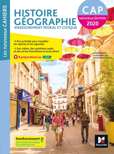 NOUVEAUX CAHIERS - HISTOIRE-GEOGRAPHIE-EMC - CAP - ED. 2020 - LIVRE ELE
