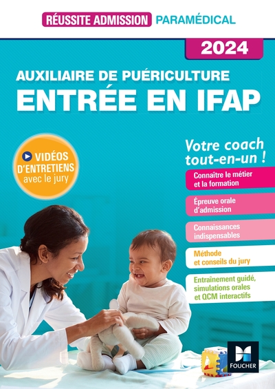 REUSSITE ADMISSION ENTREE EN IFAP - AUXILIAIRE DE PUERICULTURE 2024