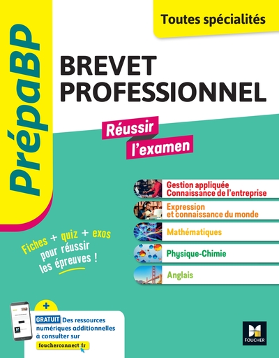 PREPABP TOUT-EN-UN TOUTES LES MATIERES GENERALES