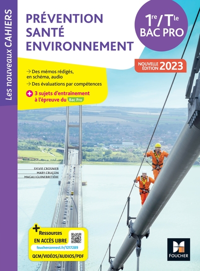 NOUVEAUX CAHIERS - PREVENTION SANTE ENVIRONNEMENT (PSE) - 1RE-TLE BAC PRO - 2023 - LIVRE ELEVE