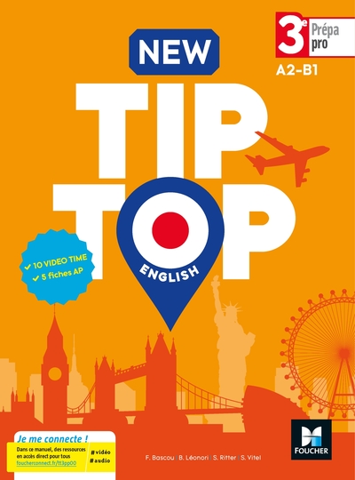NEW TIP-TOP ENGLISH 3E PREPA-PRO - ED. 2017 - MANUEL ELEVE