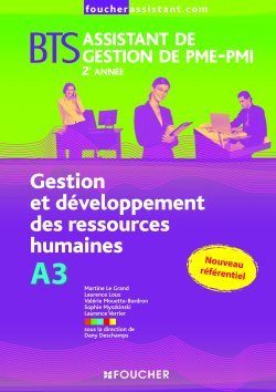 A3 GESTION ET DEVELOPPEMENT DES RESSOURCES HUMAINES
