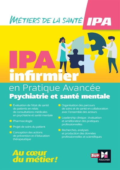 INFIRMIER EN PRATIQUE AVANCEE - IPA - MENTION PSYCHIATRIE ET SANTE MENTALE