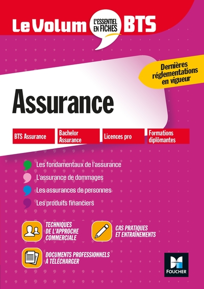 VOLUM´ BTS - ASSURANCE - REVISION ET ENTRAINEMENT