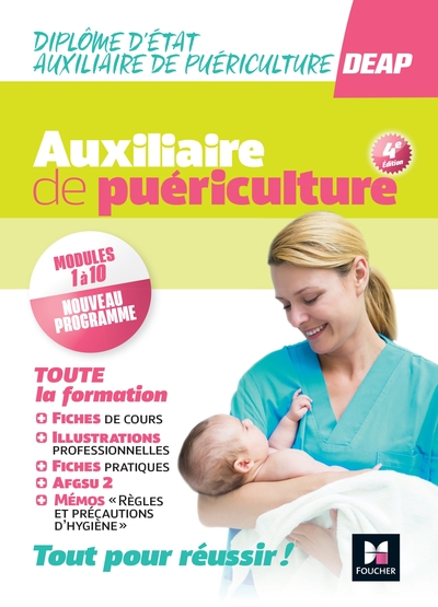 TOUT-EN-UN DEAP - IFAP - DIPLOME ETAT AUXILIAIRE PUERICULTURE PROGRAMME COMPLET - 2024-2025