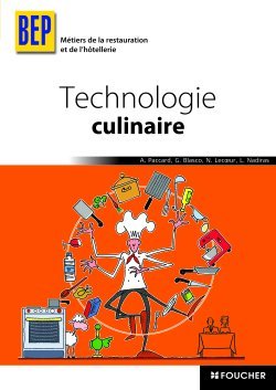 TECHNOLOGIE CULINAIRE