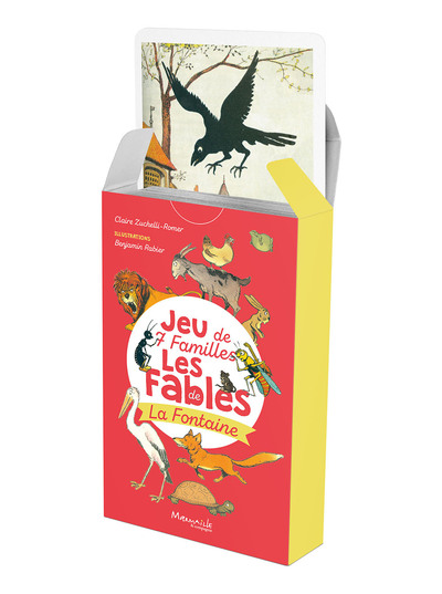 JEU DE 7 FAMILLES LES FABLES DE LA FONTAINE