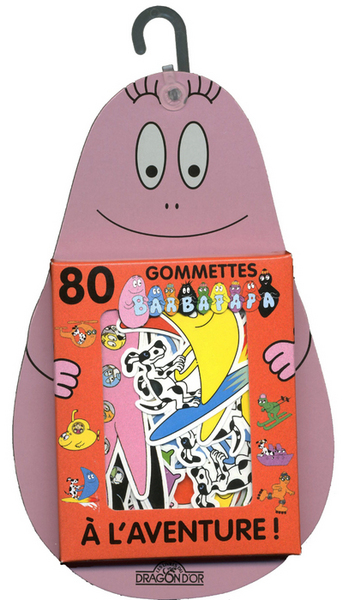 GOMMETTES BARBAPAPA - A L´AVENTURE