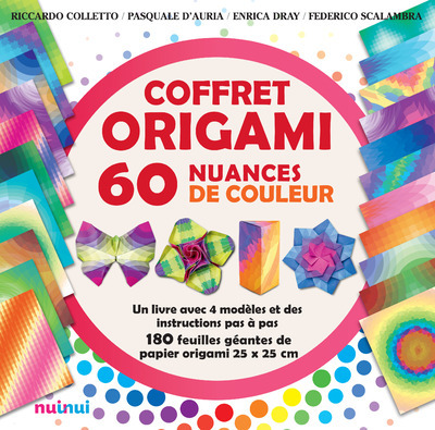 COFFRET ORIGAMI 60 NUANCES DE COULEUR