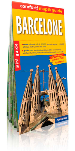 BARCELONE (COMFORT !MAP&GUIDE, CARTE LAMINEE)