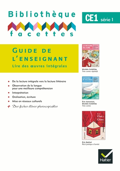 FACETTES CE1, GUIDE DE L´ENSEIGNANT 1 (TITRES 1, 2 ET 3)
