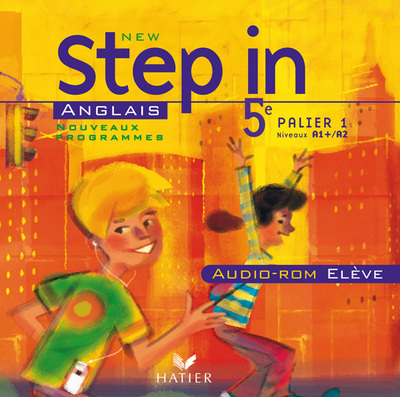 NEW STEP IN ANGLAIS 5E - CD AUDIO ELEVE (DE REMPLACEMENT), ED. 2007