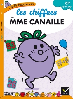 CHIFFRES AVEC MME CANAILLE - CP