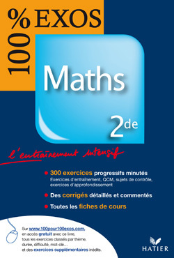 100 % EXOS MATHS 2DE