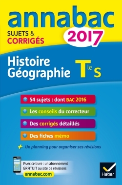 ANNALES ANNABAC 2017 HIST-GEO TLE S