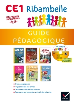 RIBAMBELLE CE1 SERIE JAUNE ED. 2016 - GUIDE PEDAGOGIQUE + CDROM
