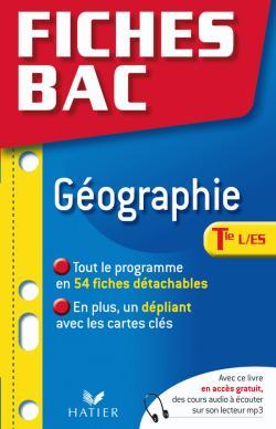 FICHES BAC GEOGRAPHIE TLE L/ES