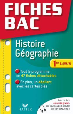 FICHES BAC HISTOIRE-GEOGRAPHIE 1RE L / ES / S
