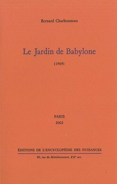 JARDIN DE BABYLONE