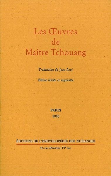 OEUVRES DE MAITRE TCHOUANG (LES)