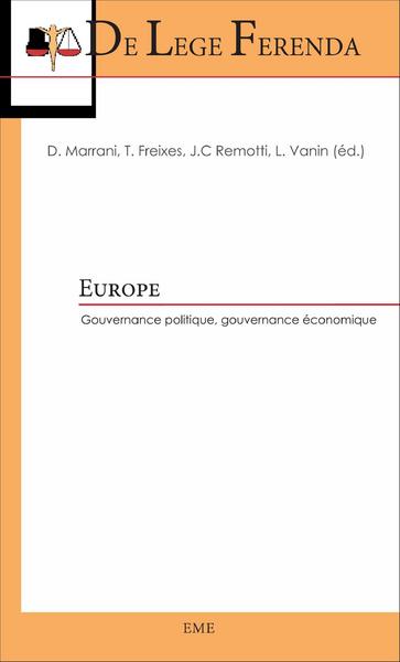 EUROPE GOUVERNANCE POLITIQUE GOUVERNANCE ECONOMIQUE