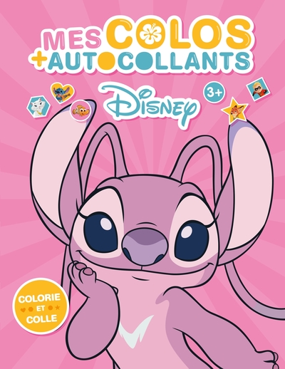 STITCH - MES COLOS + AUTOCOLLANTS - DISNEY