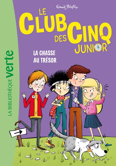 LE CLUB DES CINQ JUNIOR, TOME 19 - LA CHASSE AU TRESOR
