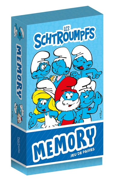 SCHTROUMPFS - BOITE DE CARTES - MEMORY