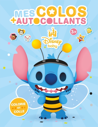 DISNEY BABY - MES COLOS + AUTOCOLLANTS