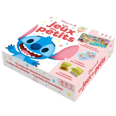 DISNEY BABY - COFFRET - LES JEUX DES PETITS