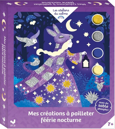 MES CREATION A PAILLETER FEERIE NOCTURNE - COFFRET AVEC ACCESSOIRES