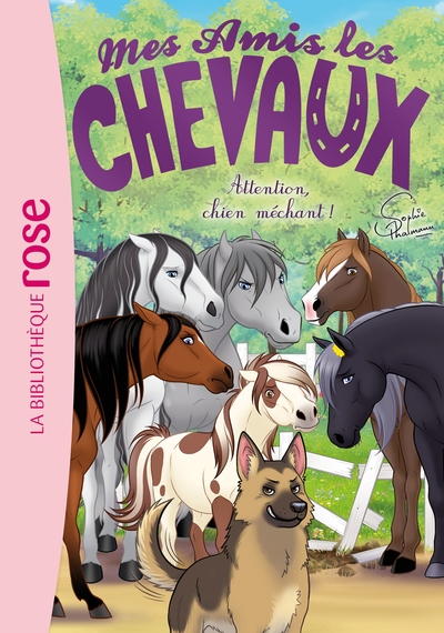 MES AMIS LES CHEVAUX - SOPHIE THALMANN - T51 - MES AMIS LES CHEVAUX 51 - ATTENTION, CHIEN MECHANT !