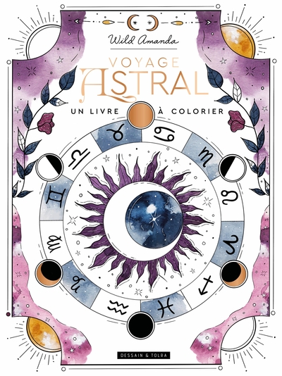 VOYAGE ASTRAL, UN LIVRE A COLORIER