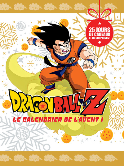 DRAGON BALL Z : LE CALENDRIER DE L´AVENT OFFICIEL !