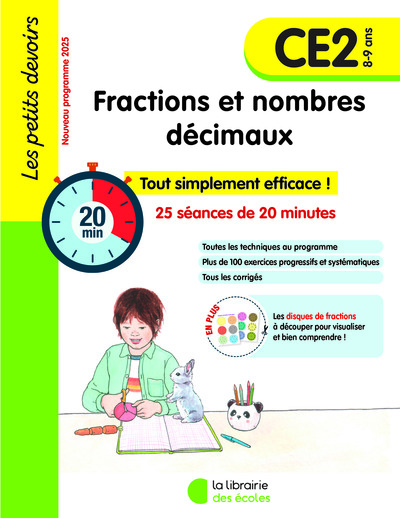 LES PETITS DEVOIRS - FRACTIONS CE2
