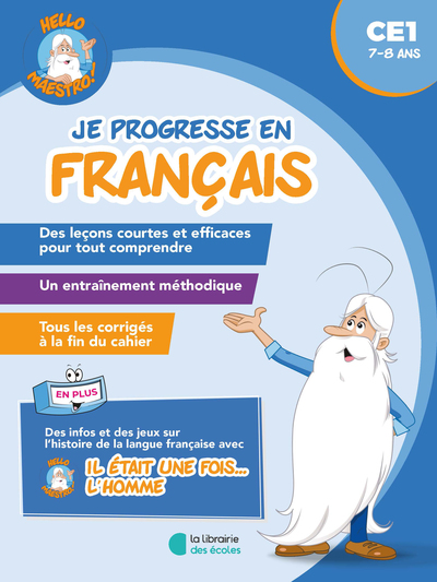 JE PROGRESSE EN FRANCAIS CE1