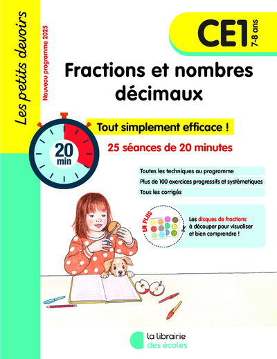 LES PETITS DEVOIRS - FRACTIONS CE1