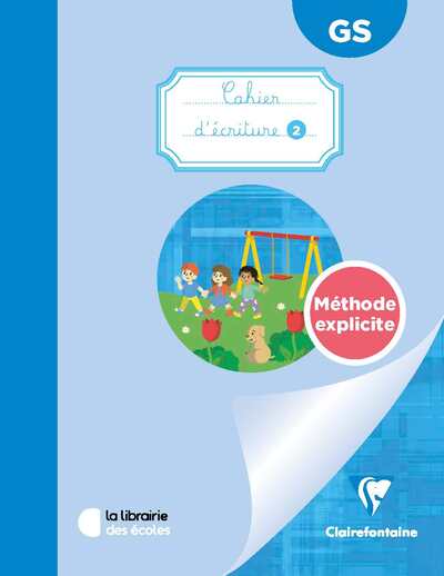 MON CAHIER D ECRITURE 2 GS (2024) - CAHIER